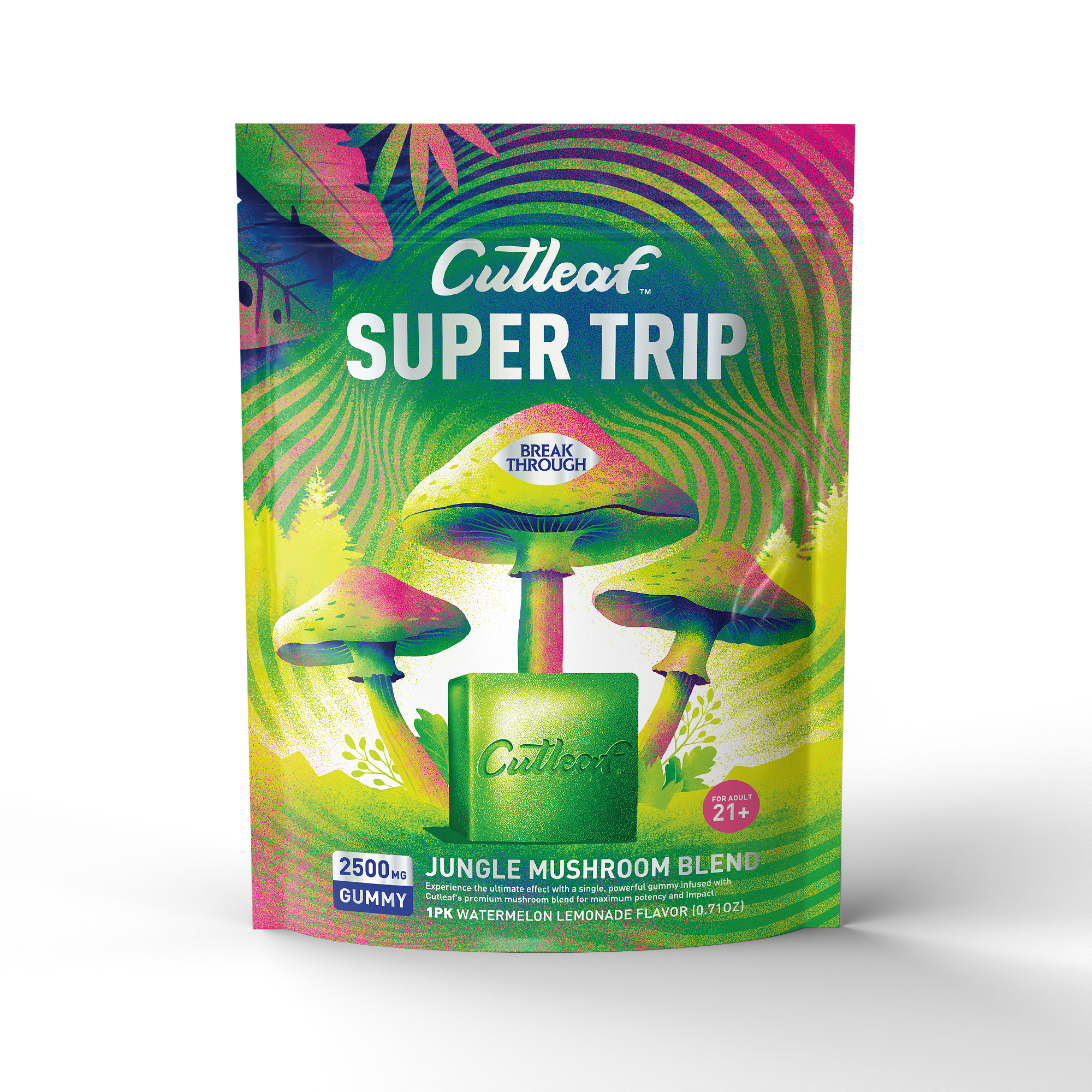 Watermelon Lemonade Super Trip Mushroom Gummies