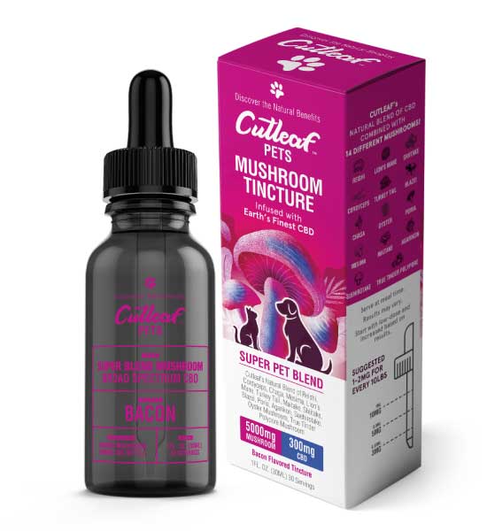 Bacon Pet Tincture 5000MG Mushroom 300MG CBD