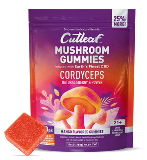 Cordyceps 1000MG Mushroom Gummies
