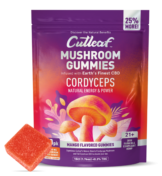 Cordyceps 1000MG Mushroom Gummies