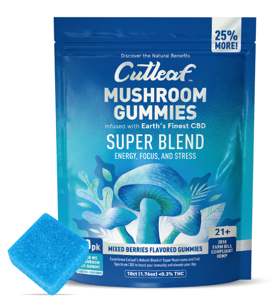 Super Blend 1000MG Mushroom Gummies