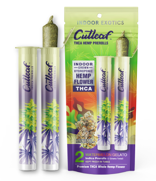 Watermelon Gelato THCA Hemp 2 pack Prerolls